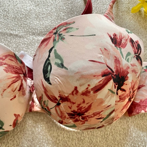 Cacique Floral Bra - Picture 2 of 6